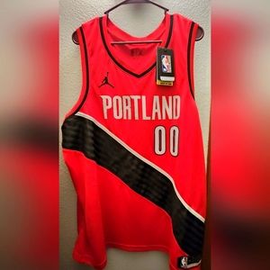 Blazers Anthony basketball jersey